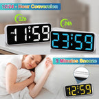 Peakeep Small Digital Alarm Clock Plug in - Image 6