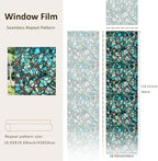 funlife Original Hand-Drawn Privacy Stained Glass Window Film, Single Sided - Image 3