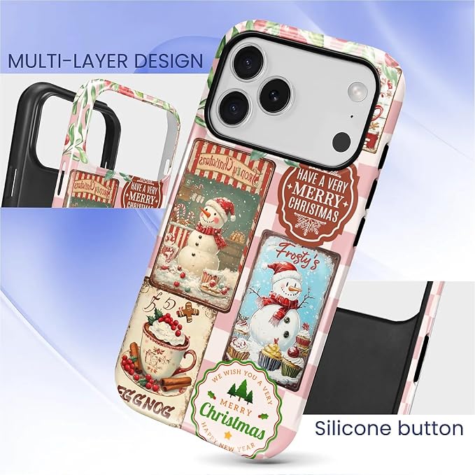 Case for iPhone 17 Pro, Scratch Resistant Hybrid Double Layer Hard - Image 4