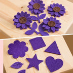 NACHLYNN 20Pcs Self Adhesive Felt Fabric Sheets 7"x11.5" /18x29cm Sticky Back - Image 5