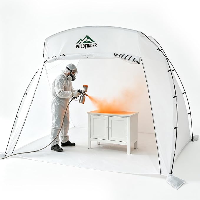 WildFinder Portable Paint Booth 10x7x6.3ft, Large Paint Tent by WildFinder