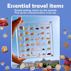 Artlunar 36 Grids Acrylic Display Box, Approx. 12 x 12 cm Clear Magnetic Shadow - Image 4