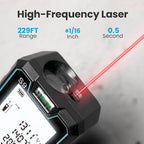 Laser Measure, ACEGMET Laser Measurement Tool Backlit LCD - Image 2