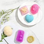 SJ Silicone Soap Molds 2 Packs, 3D Flower Silicone Molds - Image 7