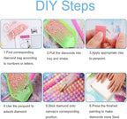 EIBEILI Diamond Art Kits for Adults-6P Wine Cocktail Diamond Painting Kits | - Image 7