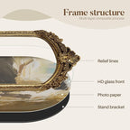 Cuspin 8x10 Picture Frame Vintage Gold Frames, Antique Gold Ornate Resin Photo - Image 6
