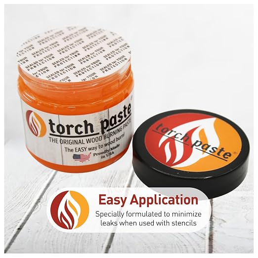 Torch Paste - The Original Wood Burning Paste | Made in USA Heat Activated - Image 5