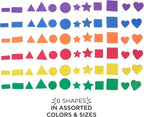 Horizon Group USA Assorted Self Adhesive Foam Shapes - Image 4