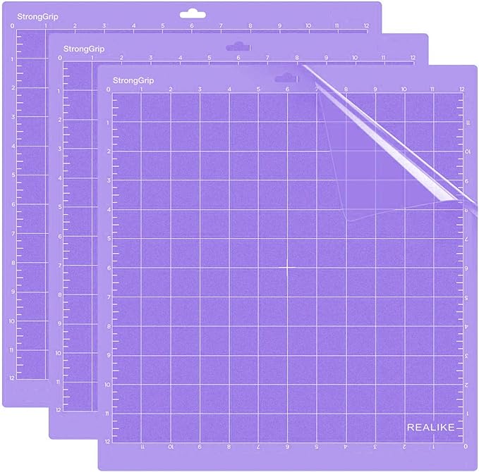 REALIKE 12x12 StrongGrip Cutting Mat Compatible by REALIKE