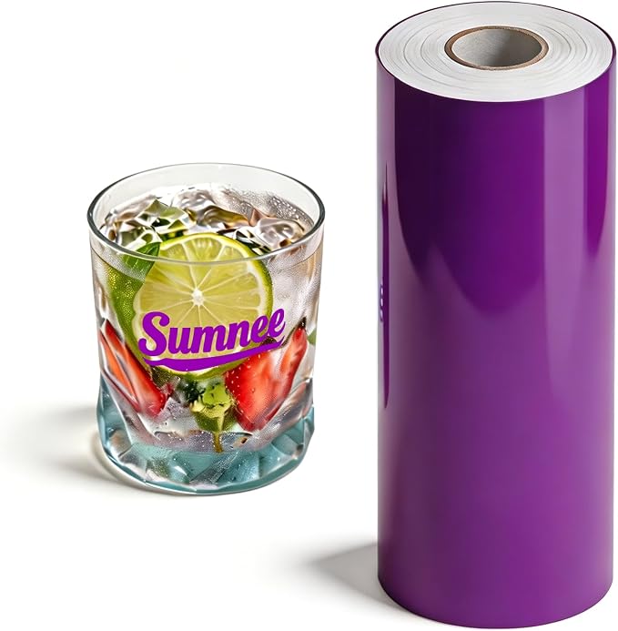 Purple Permanent Vinyl for Cricut Cutting Machine, Waterproof, Durable Purple by Unknown