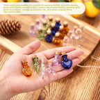 Geiserailie 80 Pieces Tiny Glass Bottles Spell Jars - Image 4
