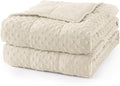 Mr. Sandman Weighted Blanket for Adults, Minky Dots Heavy Blanket for Women by MrSandman