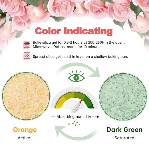 Absorbking Silica Gel Flower Drying, 7LBS Flower Preservation Kit - Image 5