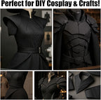 DIYASY 2 Pack EVA Foam 2mm, 49 x 13.5in Black EVA Cosplay Foam Roll Large | - Image 7