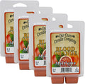 Our Own Candle Company Premium Wax Melt, Blood Orange Scent, Handmade in The USA, 24 Cubes (4 Pack, 9.6oz Total)