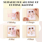 Tintnut Skin Tone Permanent Vinyl 8 Pcs 12x10in Light Pink Adhesive Vinyl | - Image 3