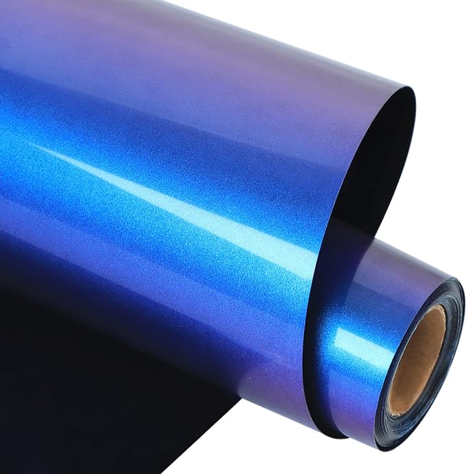 guangyintong Chameleon Heat Transfer Vinyl HTV Rolls, Changing Color HTV Vinyl - Image 6