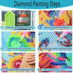 Rabbit Pearl Diamond Art Kits For Adults, Diamond Painting Kit, 12 X 16 Inch - Image 6