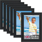 Icona Bay 4x6 Picture Frames, Beautifully Detailed Molding, Contemporary by IconaBay