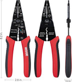 WGGE WG-015 Professional 8-inch Wire Stripper/wire crimping tool, Wire Cutter - Image 2