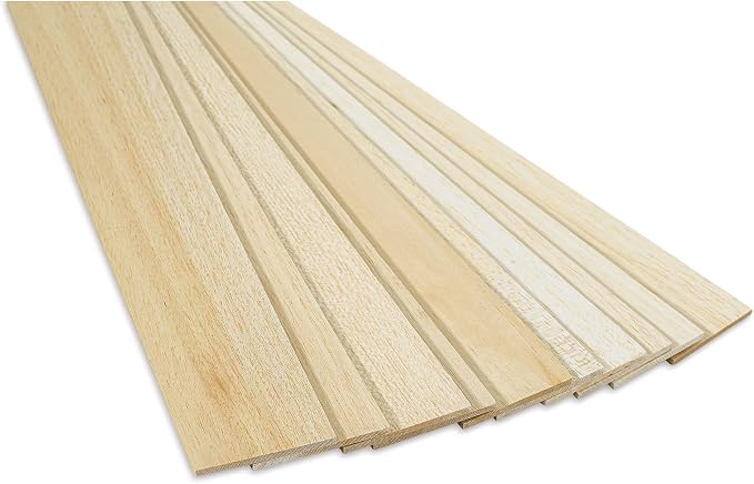 Balsa Wood 3/16 X 3 X 36in by Unknown