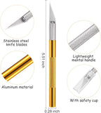15 Pack Exacto Knife Set, Hobby Knife, Back to School Supplies Craft Knifes Kit - Image 2