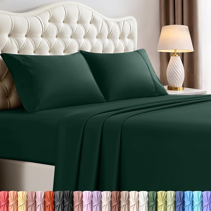 Utopia Bedding Queen Size Sheet Set – 4 Piece Bed Sheets, Soft and Breathable by UTOPIABEDDING