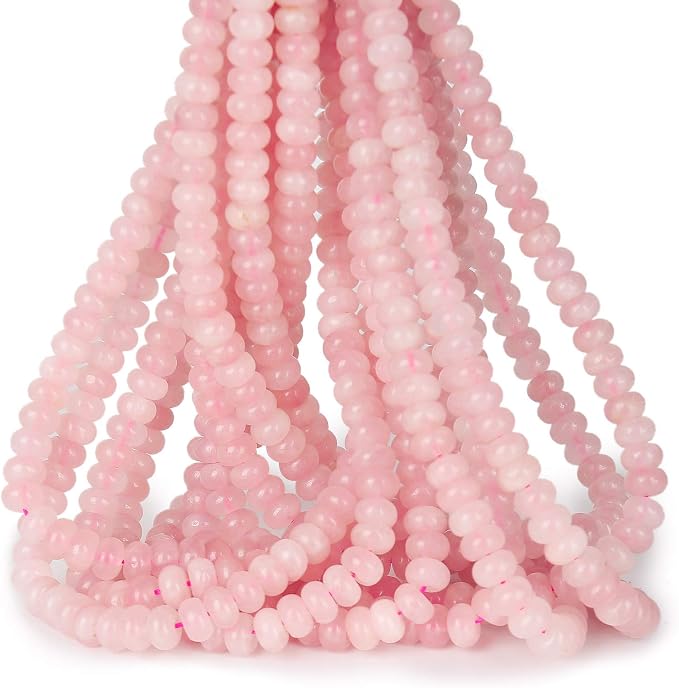 ICAI Beads 5x8mm Natural Beads Rondelle Spacer Loose Beads by CAI+YI+MING
