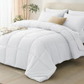 CozyLux Full Size Comforter Sets White by CozyLux