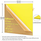 1/8 Thick 10 x 10 inch Acrylic Sheets - Image 2