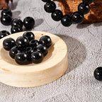240Pcs Black Wood Beads 16mm for Craft Large Hole Wood Beads Hole:6mm - Image 6