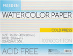 MEEDEN Watercolor Paper Block by MEEDEN