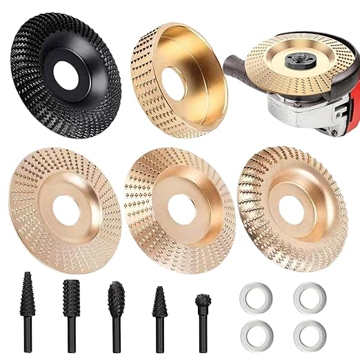 14PCS Angle Grinder Wood Carving Disc Set by Unknown