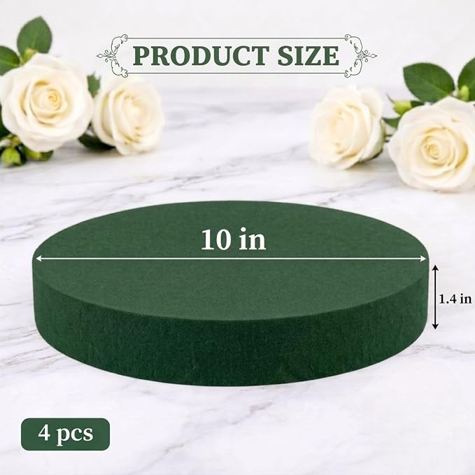 FLOFARE Floral Foam Round Soft and Odorless Foam - Image 2