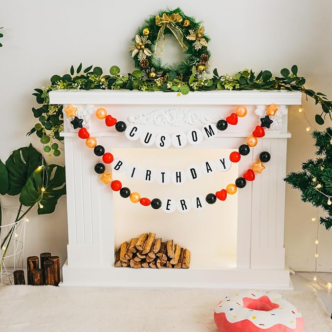 DIY Giant Friendship Bracelet Birthday Banner in My Birthday Era Banner Famous - Image 8