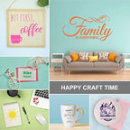 HTVRONT Purple Permanent Vinyl Roll - Image 5