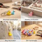 Keychain Charms Bulk 30pcs mixed Cute 3D Charms - Image 2