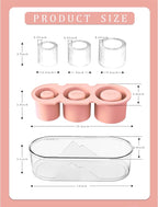 Silicone Ice Mold for Stanley Cup 30 40oz, Tumbler Ice Maker | Easy Fill and - Image 2