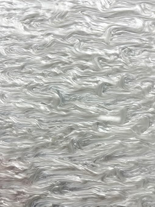 TOEPODO Pearlescent Ripple Cast Acrylic Sheets 1/8inch Thick Marble Acrylic - Image 4