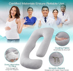 Sasttie Cooling Pregnancy Pillows - Image 3