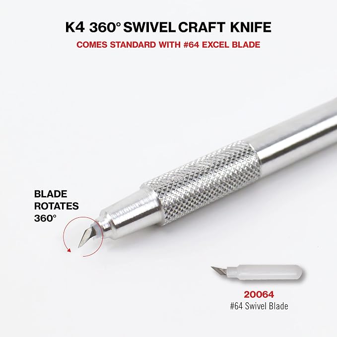 Excel Blades K4 Swivel Craft Knife - Image 5
