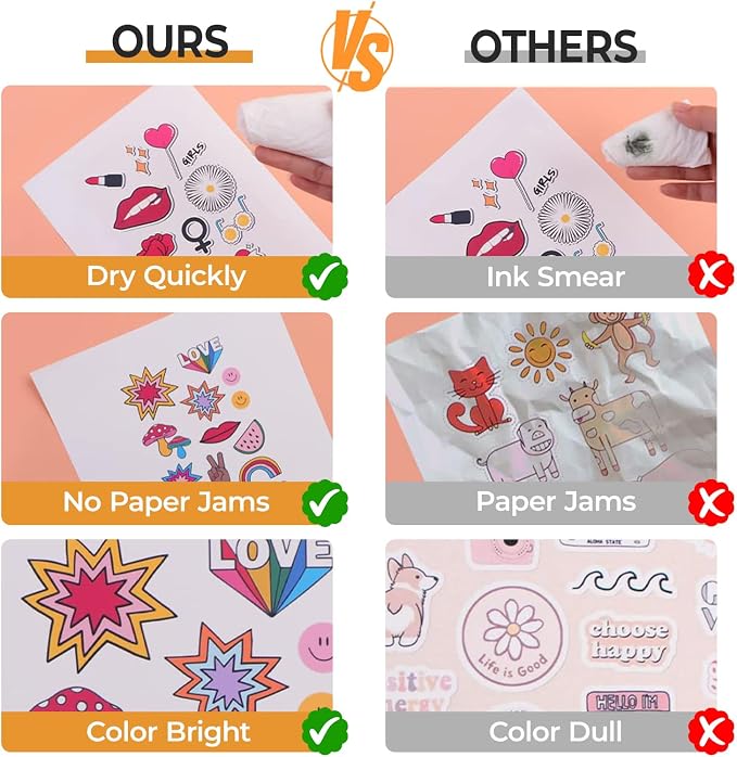 HTVRONT Printable Vinyl Sticker Paper - Image 3