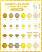 FIVEIZERO 172PCS Silicone Beads - Image 2
