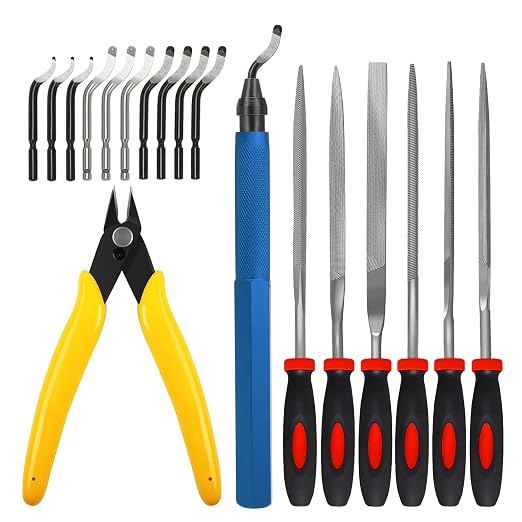 VASTOOLS 18Pcs 3D Printer Deburring Tool Kit by VASTOOLS