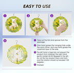 CHONOVO 10 Pack 6 Inch Sublimation Wind Spinner Blank | Double-Sided Sublimation - Image 6