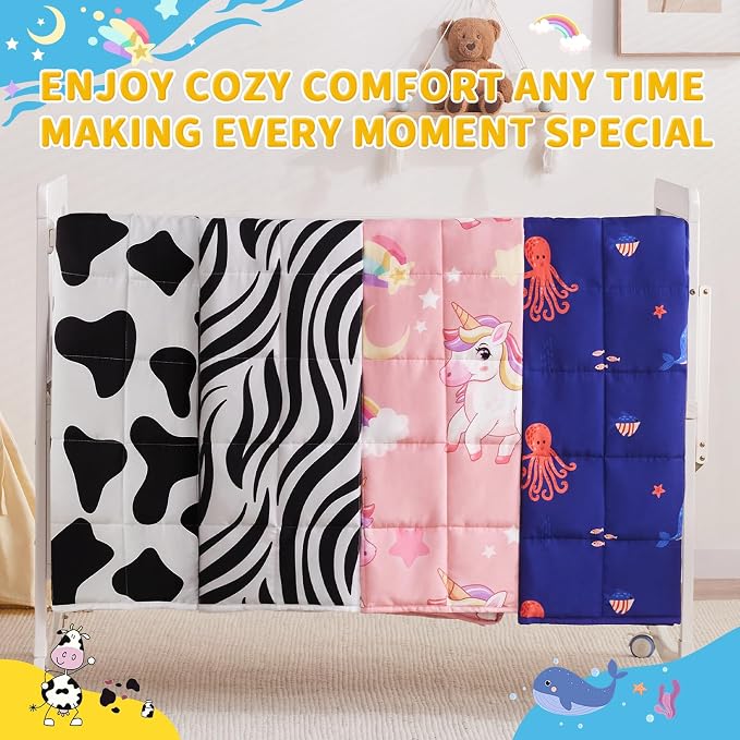 anfie Weighted Blanket Kids Weighted Blanket Cooling Blanket - Image 7
