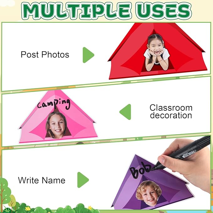 48 Set Camping Tent Cutouts - Image 3