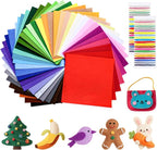 moinkerin 40Pcs Felt Sheets for Crafts by moinkerin