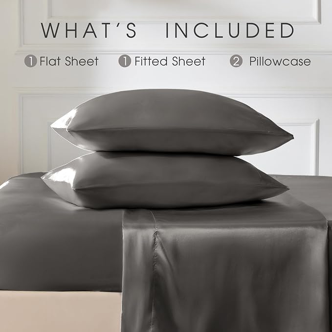 FreshCulture Satin Sheets California King - Image 3