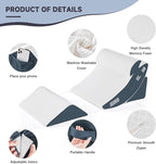 Yojoker 4PCS Orthopedic Bed Wedge Pillow Set - Image 5
